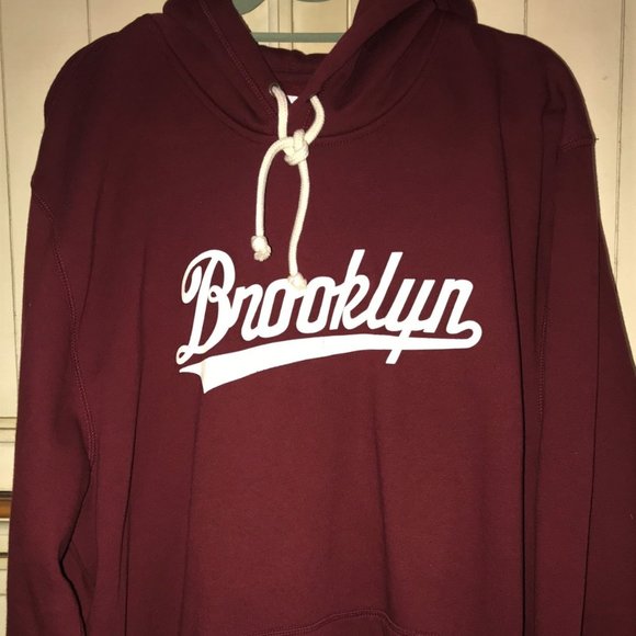 NWT⭐Old Navy Vintage Brooklyn Pull Over Hoodie - Picture 2 of 13